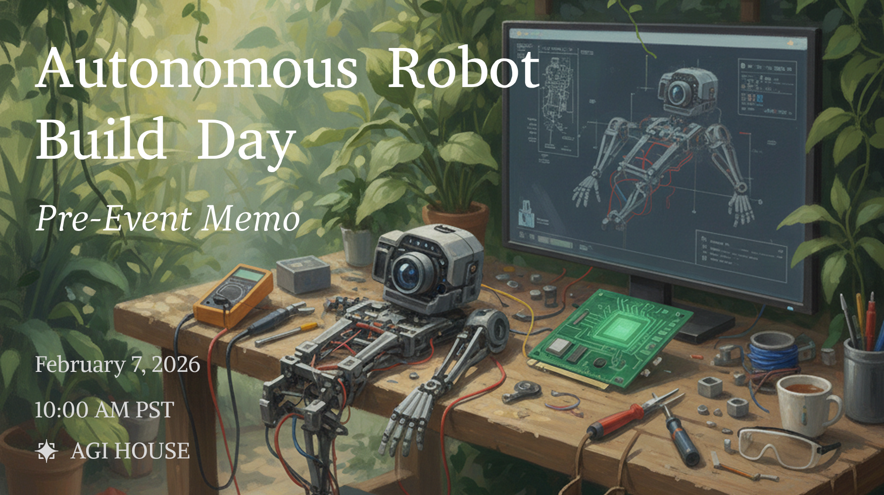 Autonomous Robot Build Day: Pre-Event Guide